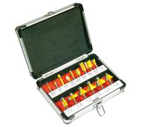SANCO STORE - MAURER Juego Fresas Maurer 15 Piezas Con Maletin