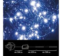 SANCO STORE - MAURER Luces Navidad 100 Leds Blanca Interior / Exterior Ip44