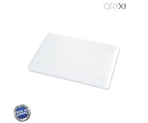 SANCO STORE - ORYX Tabla Cortar Polietileno 30x20x1,5 cm. Color Blanco