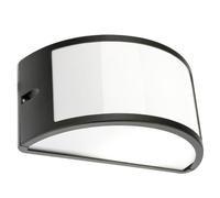 SANCO STORE - PAPILLON Plafón Aplique IP44 1/2 Luna Abierto Negro