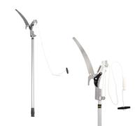 SANCO STORE - SATURNIA Cortarramas Con Serrucho Mango Aluminio Extensible 1,8 a 2,8 Metros