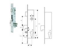 SANCO STORE - TESA Cerradura Tesa 2241/20/3ai