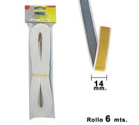 SANCO STORE - WOLFPACK LINEA PROFESIONAL Cinta Persiana Wolfpack Bicolor 14 mm. Rollo 6 metros