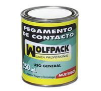 SANCO STORE - WOLFPACK LINEA PROFESIONAL Pegamento Contacto Wolfpack 250 ml.