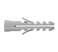 SANCO STORE - WOLFPACK LINEA PROFESIONAL Taco Nylon Tradicional Gris 6 mm. (Caja de 100 piezas)