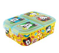 SANDWICHERA con Compartimentos |fiambrera infantil | Varias LICENCIAS Disponibles (Disney, Frozen, dragon ball ,barbie,LOL, Patrulla Canina, minecraft ,capitán América,pokemon ,micky,Batman..)