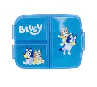 SANDWICHERA con Compartimentos |fiambrera infantil | Varias LICENCIAS Disponibles (Disney, Frozen, LOL, Patrulla Canina, minnie mouse,princesas,stitch,peppa pig,bluey,pokemon ,micky,Batman..) Bluey