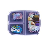 SANDWICHERA con Compartimentos |fiambrera infantil | Varias LICENCIAS Disponibles (Disney, Frozen, LOL, Patrulla Canina, minnie mouse,princesas,stitch,peppa pig,bluey,pokemon ,micky,Batman..) Frozen