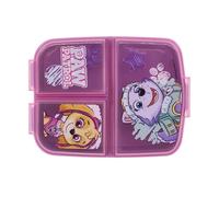 SANDWICHERA con Compartimentos |fiambrera infantil | Varias LICENCIAS Disponibles (Disney, Frozen, LOL, Patrulla Canina, minnie mouse,princesas,stitch,peppa pig,bluey,pokemon ,micky,Batman..) Pink paw