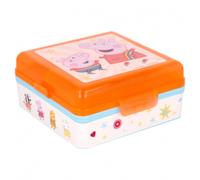 Sandwichera Peppa Pig 65886 naranja Junior