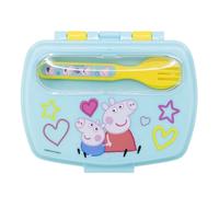 SANDWICHERA PEPPA PIG,LONCHERA BOX PORTA MERIENDA FIAMBRERA,BOLSAS Y ESTUCHES PARA EL ALMUERZO,FESPU