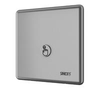 Sanela - Descarga automática de inodoro con botón piezoeléctrico, alimentación de red SLW 01P