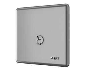 Sanela - Descarga automática de inodoro con botón piezoeléctrico, alimentación de red SLW 01P