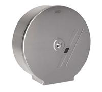 Sanela - Dispensador de papel higiénico 290x100 mm, acero inoxidable mate SLZN 37