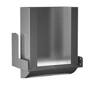Sanela - Dispensador de toallas plegadas detrás del espejo, acero inoxidable SLZN 84H