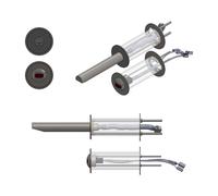 Sanela - Kit de instalación para grifos de lavabo de pared SLA 52A