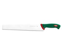 Sanelli Línea Premana Professional,Cuchillo Embutidos Cm.33,Acero Inoxidable,Verde y Rojo,