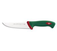 Sanelli Línea Premana Professional,Cuchillo Francés Cm.16,Acero Inoxidable,Verde y Rojo,28.5x3.0x4.0 cm