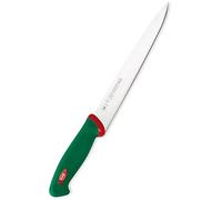 Sanelli Línea Premana Professional,Cuchillo Yanagi ba Cm.24,Acero Inoxidable,Verde y Rojo,