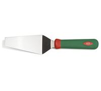 Sanelli Línea Premana Professional,Espátula pastelera 15,Acero Inoxidable,Verde y Rojo,28.5x9.5x6.5 cm