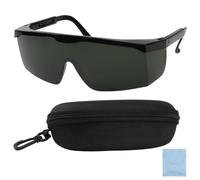 Sangcca Gafas Depilación Láser IPL Profesional, Lentes de Seguridad Protección Ocular 190-540nm, Gafa Protectora para Máquina de Luz Pulsada y Tratamiento de Belleza, Visión Clara y Ajustable