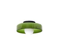 SANGPAO 25 CM Moderna decoración del hogar Pasillo Lámparas de techo Grandes Blanco Naranja Verde Vidrio Cocina Cerca de la lámpara de techo Dormitorio vintage Apliques de pared Iluminación para vestí