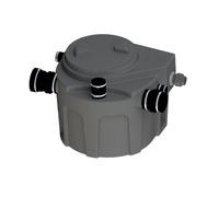 SaniFos 110 Pompput medium Blanco / Gris