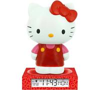 KIDS EUROSWAN, S.L. Lámpara 3D Hello Kitty & Friends con despertador y fecha