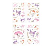 Sanrio pegatinas hello kitty & friends pastel vivid