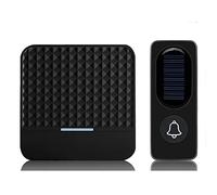 SANSHAN Timbre InaláMbrico IP65 de Agua 300M Timbres Timbre Kit Carga de Timbres para Exteriores-Enchufe de la UE