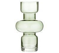 Santa Barbara Design Studio Jarrón de Burbujas Moderno de Cristal para decoración del hogar, pequeño, Verde