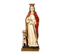 Santa Bárbara figura 30 cm. patrona marineros artilleros imagen reina peana
