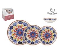 Santa Clara Vajilla Aveiro Monaco Brillo 12 piezas
