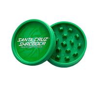 Santa Cruz Shredder Molinillo de cáñamo ecológico biodegradable, edición verde, 2 piezas