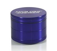 Santa Cruz Shredder Molinillo de hierbas y especias fabricado en Estados Unidos (grande (2.7 pulgadas), morado)