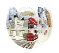 SANTORO Popnrock, Tarjeta De Felicitación 3D Pop Up - Londres - Para Ella, Para Él, Viajeros, Amantes De La Ciudad