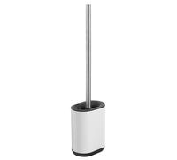 Sapho Accesorios de baño Gedy - Escobilla de WC de pared con soporte, blanco 683302