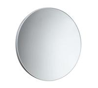 Sapho Accesorios de baño Gedy - Espejo con marco, diámetro 60 cm, blanco 600002