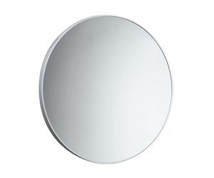 Sapho Accesorios de baño Gedy - Espejo con marco, diámetro 60 cm, blanco 600002