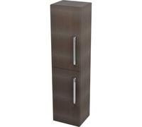 Sapho Amelie - Mueble alto con cesta 35x140x30 cm, ébano, izquierda 62031L