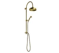 Sapho ANTEA: columna de ducha sin grifo, con ducha de techo y ducha de mano, color bronce