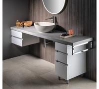 Sapho Avice encimera 180x49.5 cm grafito-gris AV187