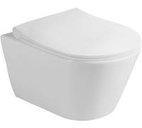 Sapho Avva taza de inodoro suspendido sin reborde blanco 100312