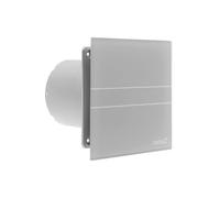 Sapho Cata E - Extractor de aire axial con temporizador, E-100 GST, 8 W, tubería 100 mm, plata 00900500