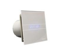 Sapho Cata E - Ventilador de baño E-100 GSTH axial automático, 8 W, tubería 100 mm, plata 00900600