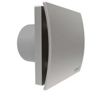 Sapho Cata Silentis UC - Ventilador axial SILENTIS UC T 10, con temporizador, 8W, conducto de 100 mm, color plata. 01221100