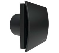 Sapho Cata Silentis UC - Ventilador axial SILENTIS UC T 10, con temporizador, 8W, conducto de 100 mm, negro. 01222100