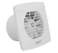 Sapho Cata UC - Ventilador axial UC-10 T, con temporizador, 8W, conducto de 100 mm, blanco 01200100