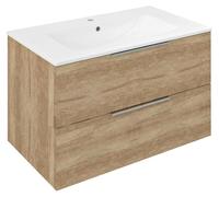Sapho CIRASA, mueble bajo, 79,8 x 52 x 46 cm, roble Alabama