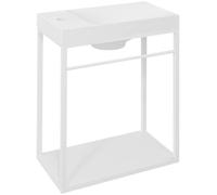 Sapho Crest consola 39.5x21.7x45 cm blanco AR502